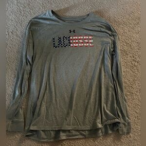 Under Armour USA Lax Tee